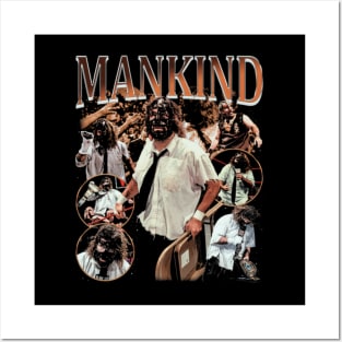 Mankind Vintage Bootleg Posters and Art